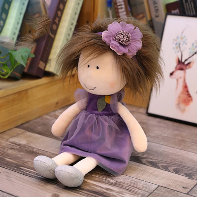 Cute Plush Toy Cloth Dolls for Girls Gift for New Born Baby Boy Dolls 35cm Rag Doll Plush