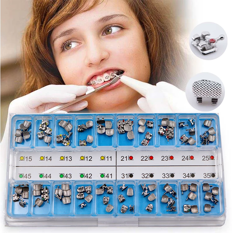 MIM Roth Factory Manufacture Dental braces Orthodontic Bracket CE