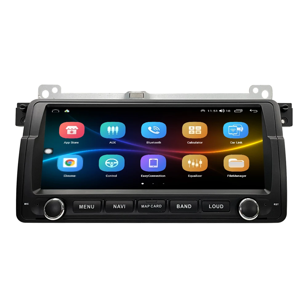 2 Din Android Car Radio For BMW 3 Series E46 1998-2006 Car Stereo Automotive Multimedia Video DVD Player GPS Navigation Carplay