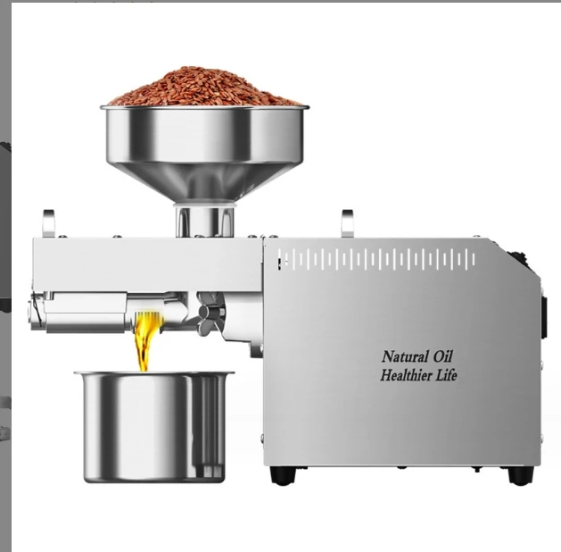 New Product 2020 Palm Oil Hemp Coconut Oil Making Machine Provided Peanut Oil Extraction Machine Automatic Oli Press Machine 8kg