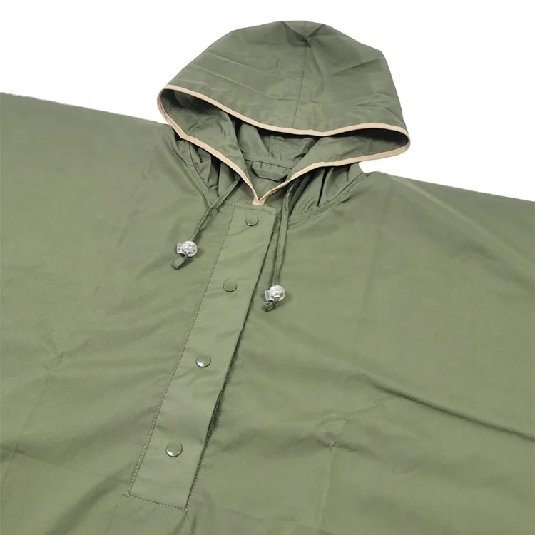 
Tik Tok and amazon Promotion Cheap Adult Poncho rain coat 