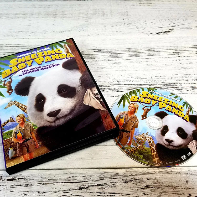 Accept Customized Logo Dvd Plastic Cover Replication Disk Replication Fashionable Custom Dvd