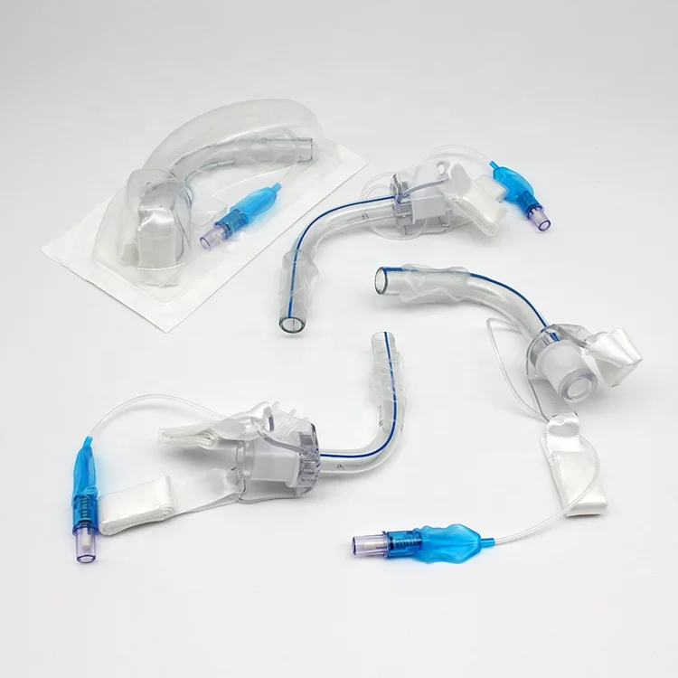 Medical PVCmm tracheostomy tube oropharyngeal airway endotracheal tube