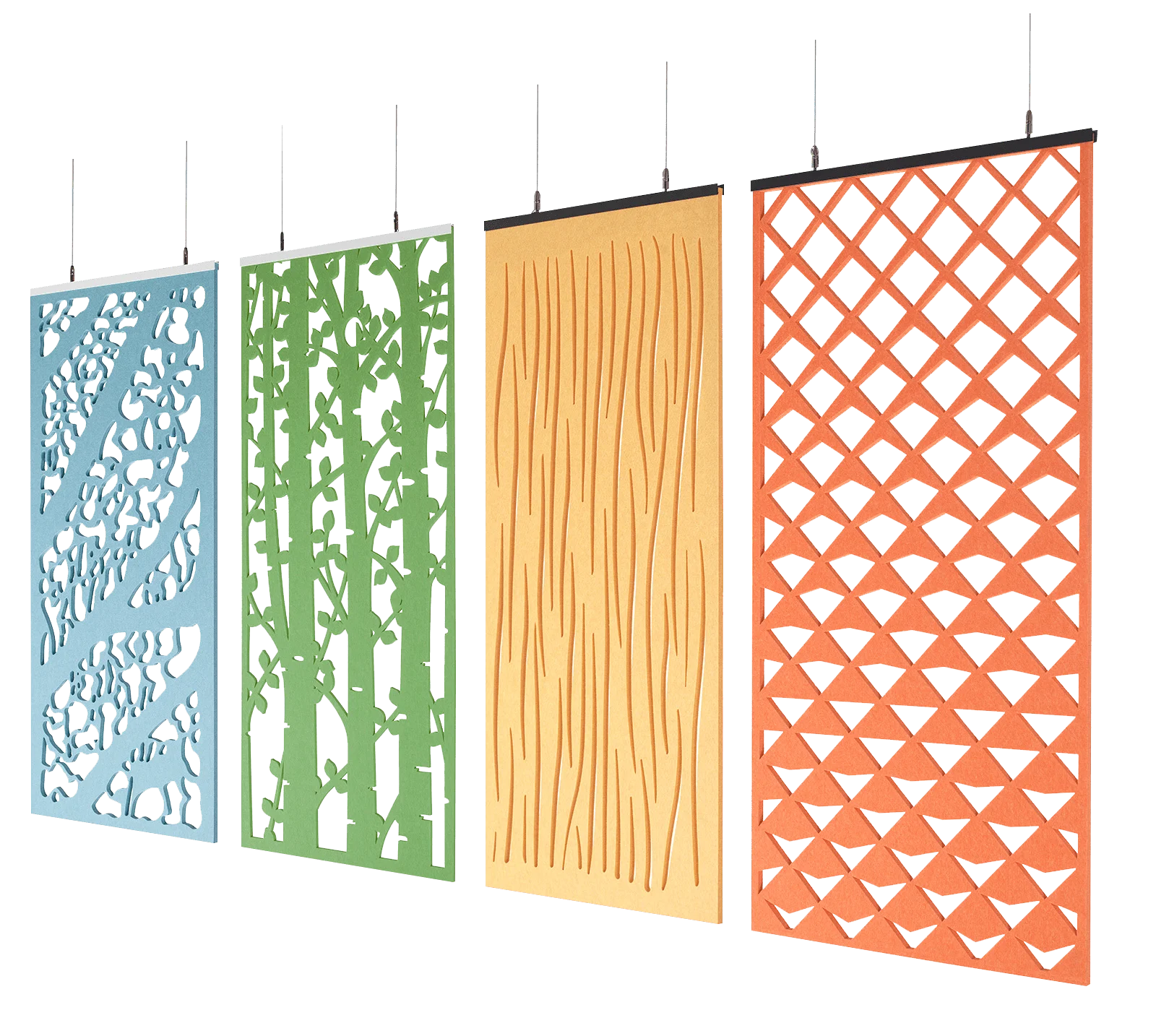 Manufacture Absorbent Acoustic Wall Panel Polyester Acoustic felt Panels Pet Sound Proof Wall Pet Hanging Panel