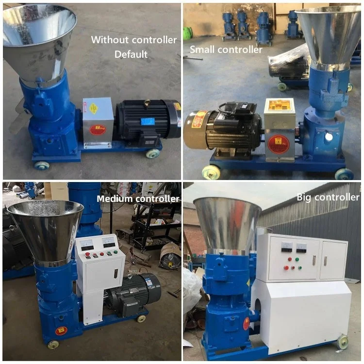 NEWEEK hot sale Nigeria farm use straw powder pellet granulator animal feed granulation machine