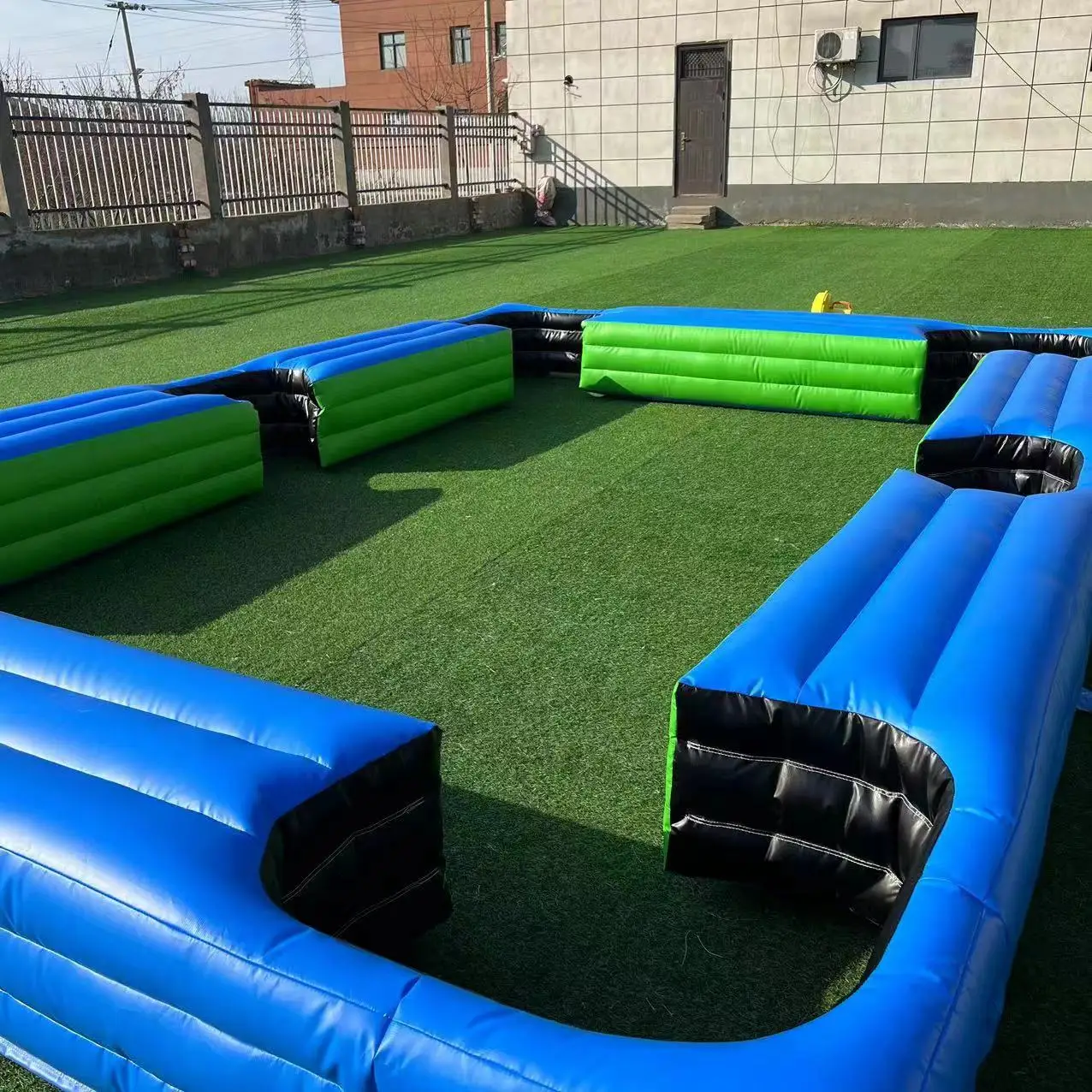 New Design Inflatable Pool Table Soccer Inflatable Football Snooker & Billiards with Balls Inflatable Human Billiards