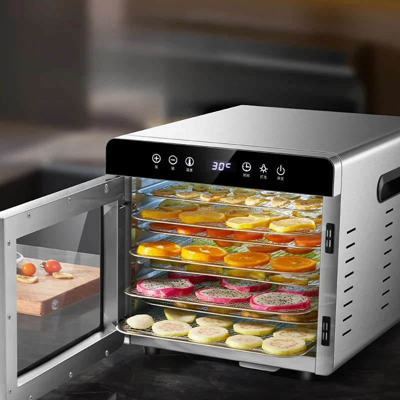8-Layer Mango Dryer Machine Fruit and Vegetable Dehydrator for Restaurant Use Food Dryer Machinery