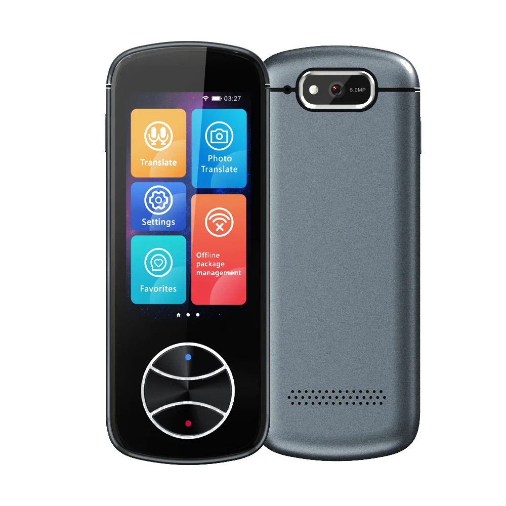 2023 New Version Portable Voice Language Translator Device Offline Smart Leaning V10 Language Translator