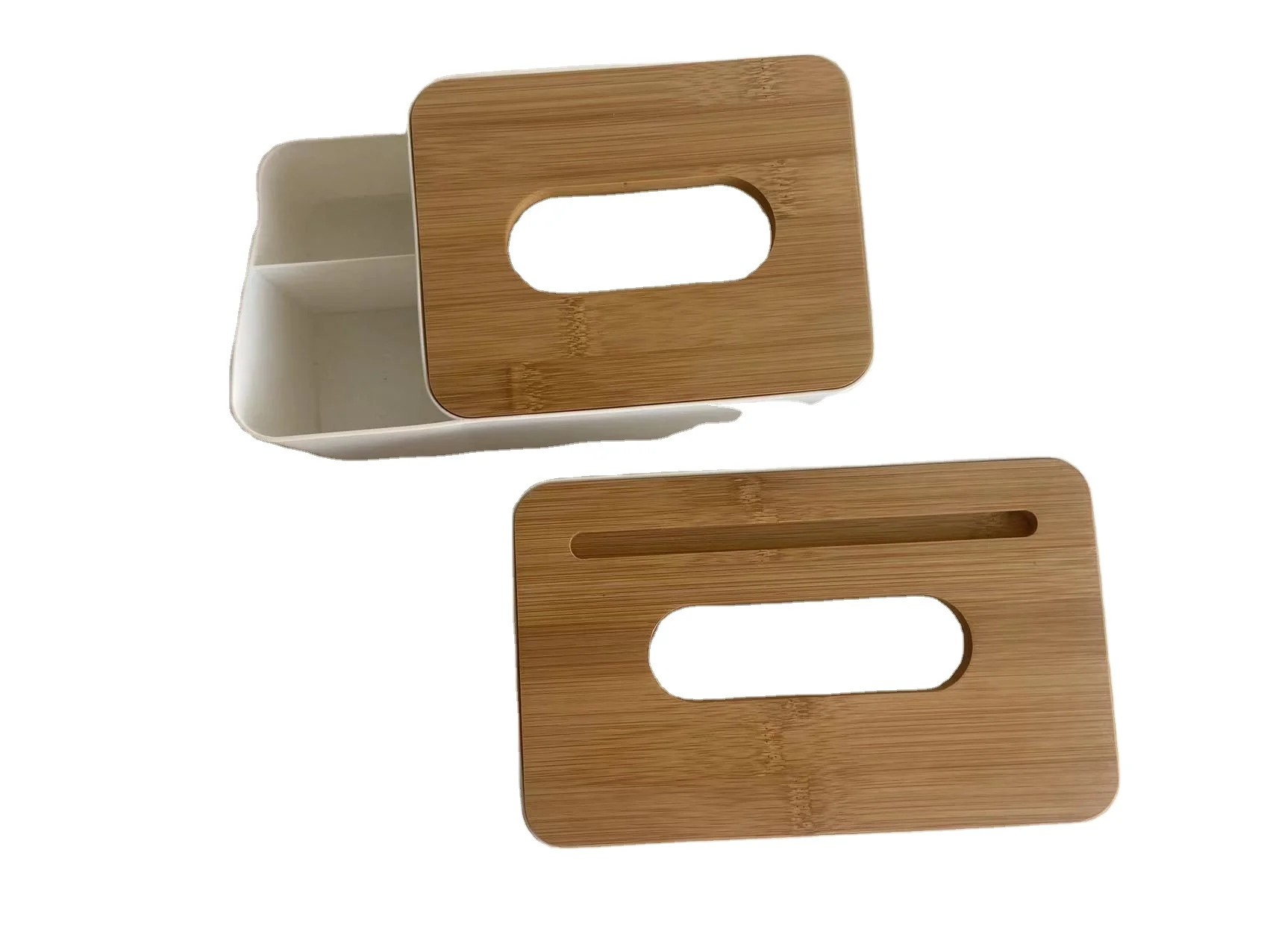 Home Room Car Hotel Paper Napkin Holder Case Plastic Towel Tissue Box Holders With Groove Bathroom Accessory