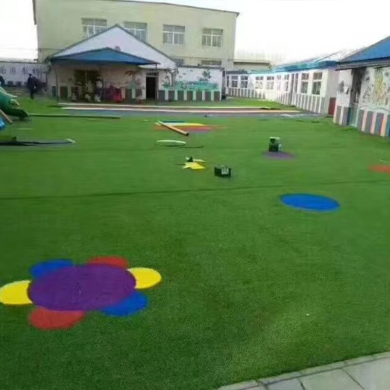 InmysenHigh Quality Synthetic Turf Lawn Spring Landscaping Natural Green Grass Carpet Non-Woven Backing Artificial Grass