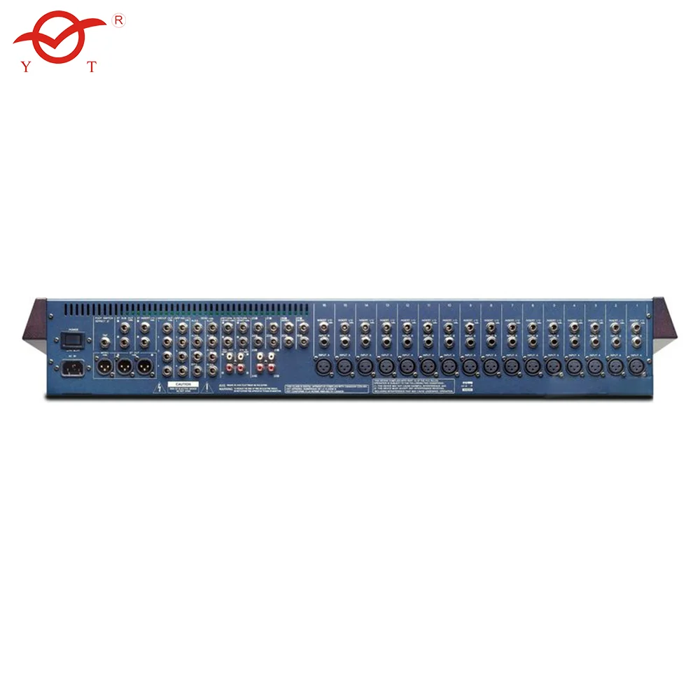 24 channel dj mixing console professional power powered digital audio mixer