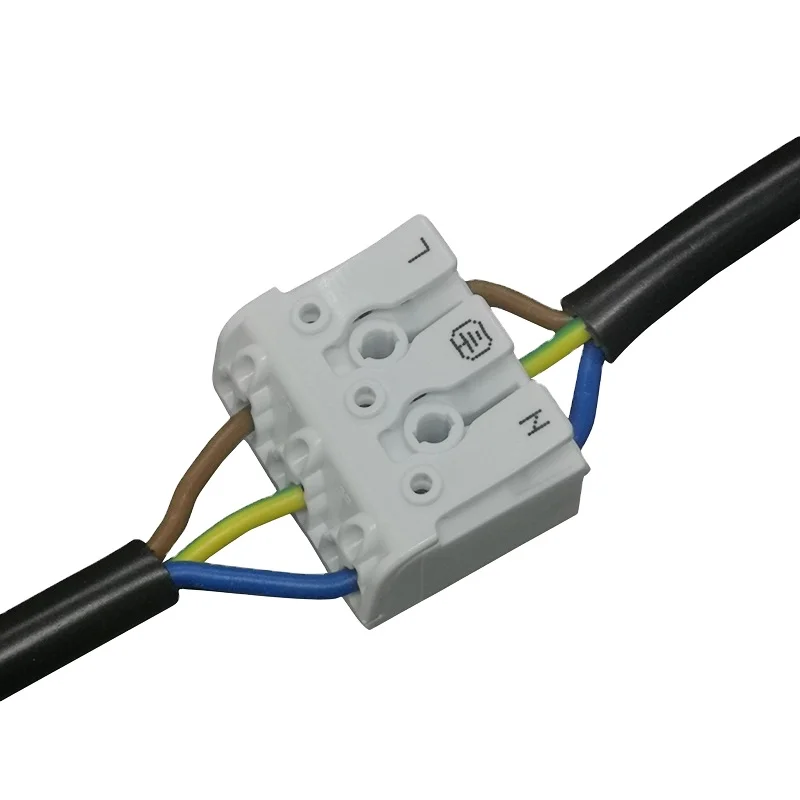 Openwise 923 push Wire Connector Screwless Electrical Terminal Blocks 3 pole