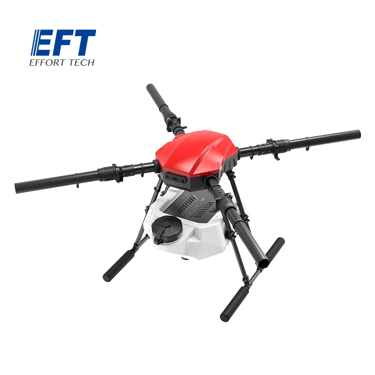 NEW EFT E416P 4 Axis 16L  16KG Brush/ Brushless Spraying Gimbal System Folding Quadcopter Agriculture