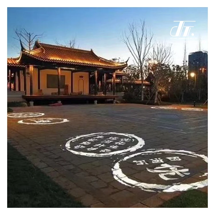 200W/240W museum direction guide remote control simple installation custom outdoor logo projector