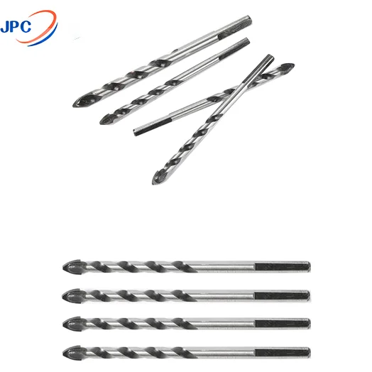 Concrete perforating Bawang drill alloy triangle drill 6mm glass cement complete electric hand drill