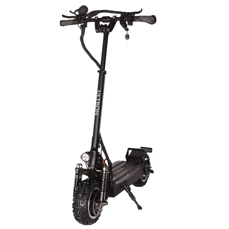 
ULTRON T11 Foldable Motorcycle 2 Wheel Adult 60V2400W High Speed 11 Inch 65Km/h Dual Motor Electric Scooter With Oil Brake 