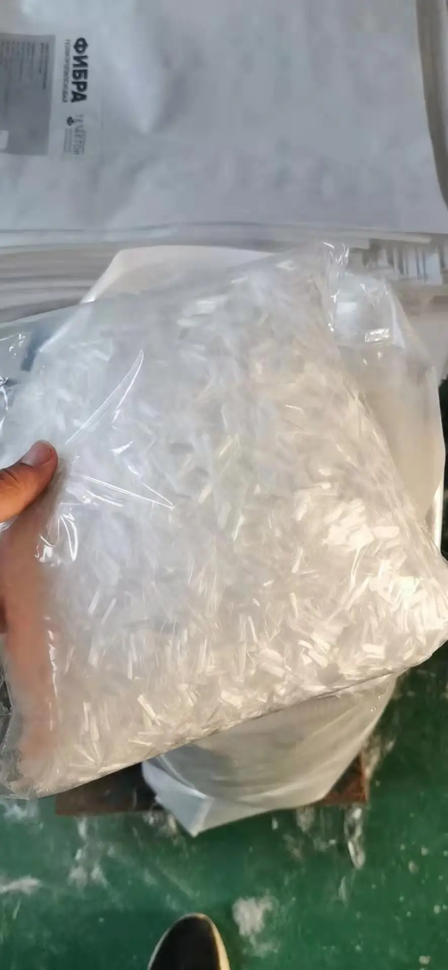 Wholesale high quality 100% Polypropylene pp  cut fiber  12 mm Micro Polypropylene Fiber Reinforced for concrete and building