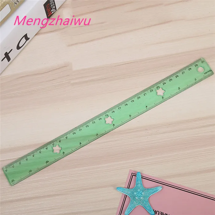 Thailand kawaii school supplies eco friendly stationery candy color Acrylic custom fashion design rulers promotion level ruler
