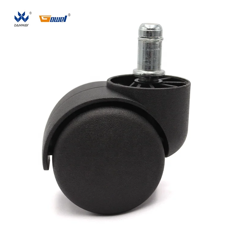 DWG-D003 Hot Sale Widely Used All black heavy duty roller type General Durable Customized Swivel caster wheel