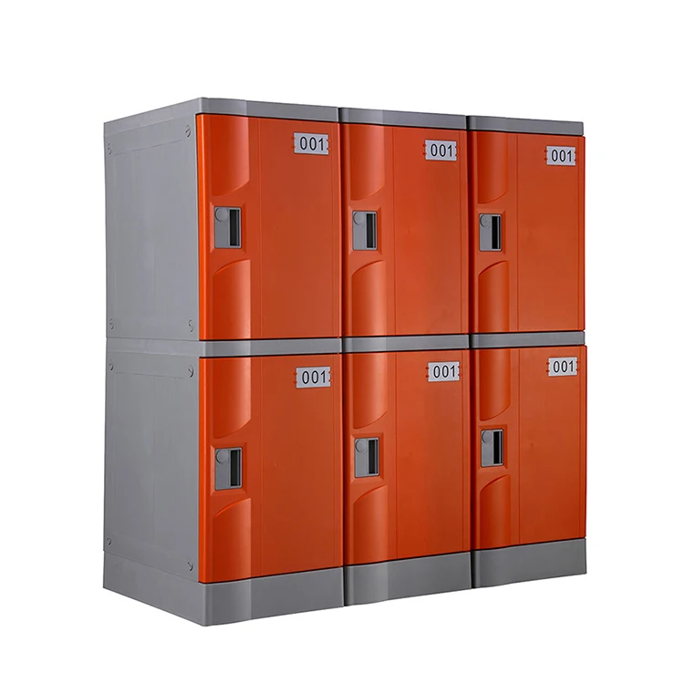 Wholesale waterproof abs plastic lockers outdoor smart parcel locker 2 tier locker