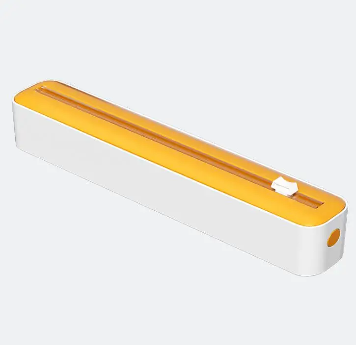 2 In 1 Food Film Dispenser Wrap Dispenser With Cutter Storage Box