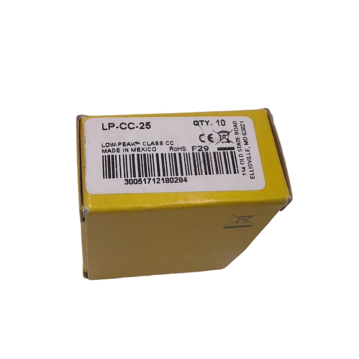 Industrial Power Fuses LP-CC-10 600V 10A LP-CC fuse Current-limiting time-delay fuse