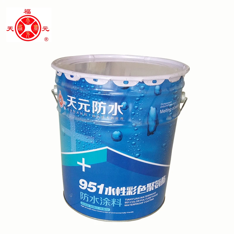 silicon polymer solvent based polyurethane waterproof coating
