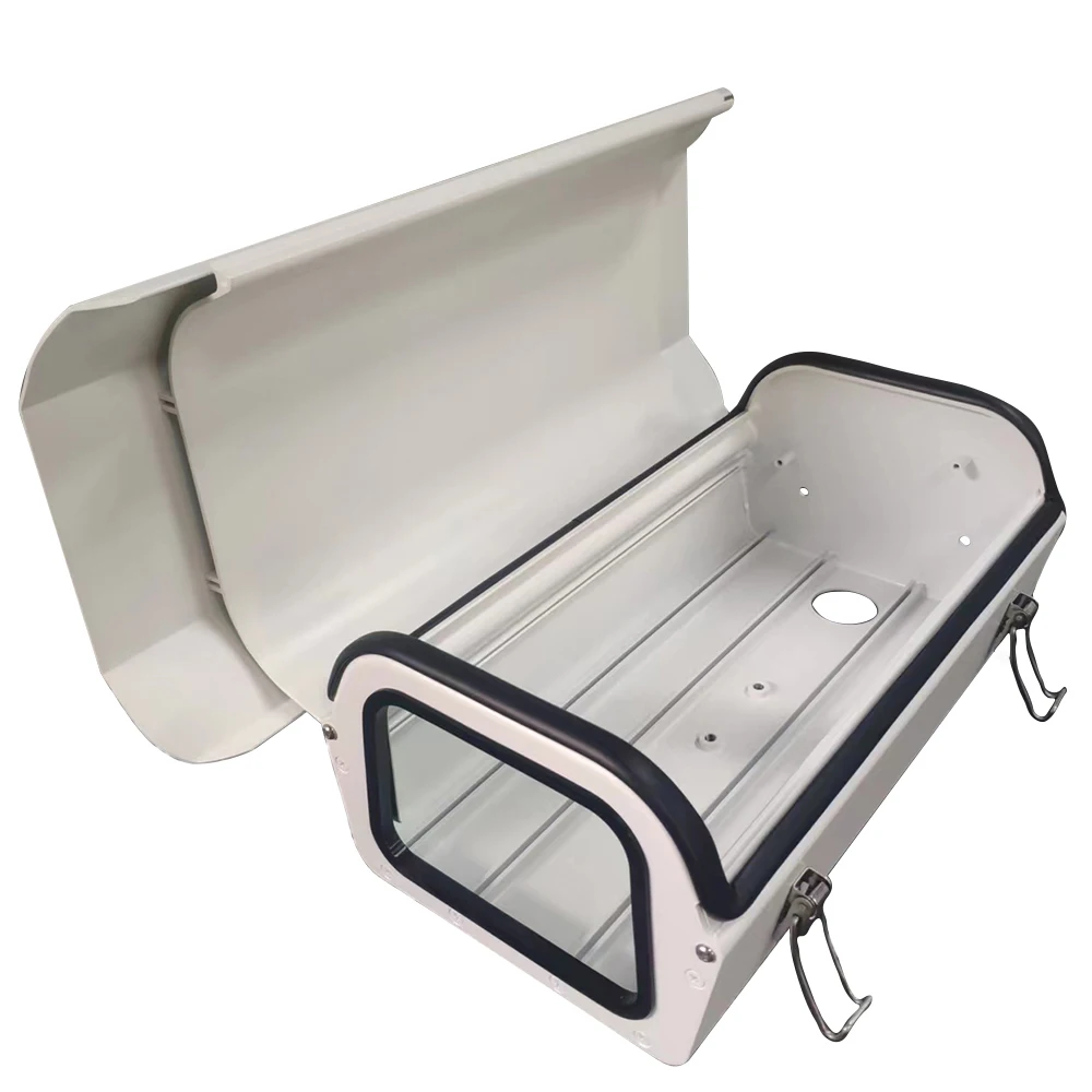 Outdoor Aluminum Surveillance Accessories large CCTV Bullet Camera Enclosure Housing