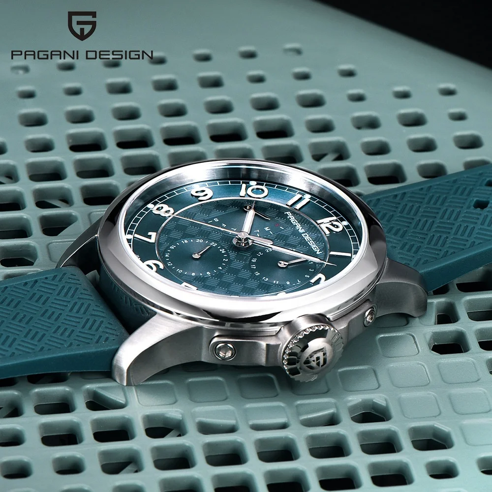 Pagani Design 1780 Sapphire Glass Stainless Steel Chronograph Quartz Watches Men Wrist Relojes Pagani Design