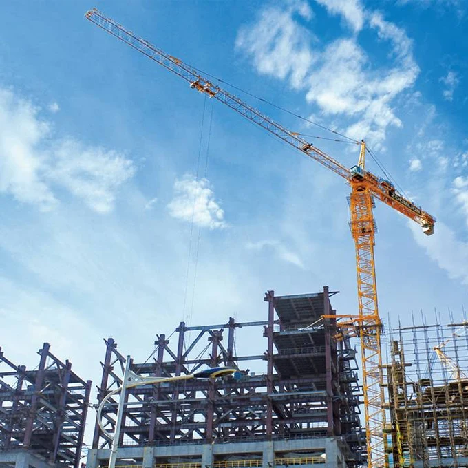 QTZ100(6013) Crane Tower construction site hoist shandong