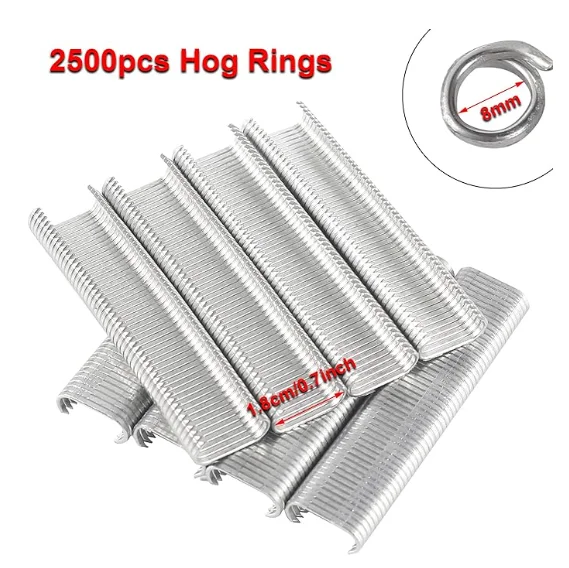 NO RUSTY cheaper price C20 P7 R8 C-ring hog ring for making chicken cage