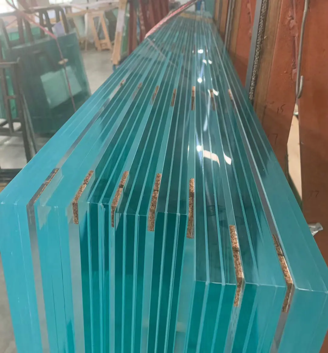 5mm+5mm/6mm+6mm tempered laminated glass