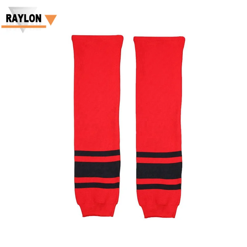 RL-A871 ice hockey socks knitted team canada ice hockey socks for sale
