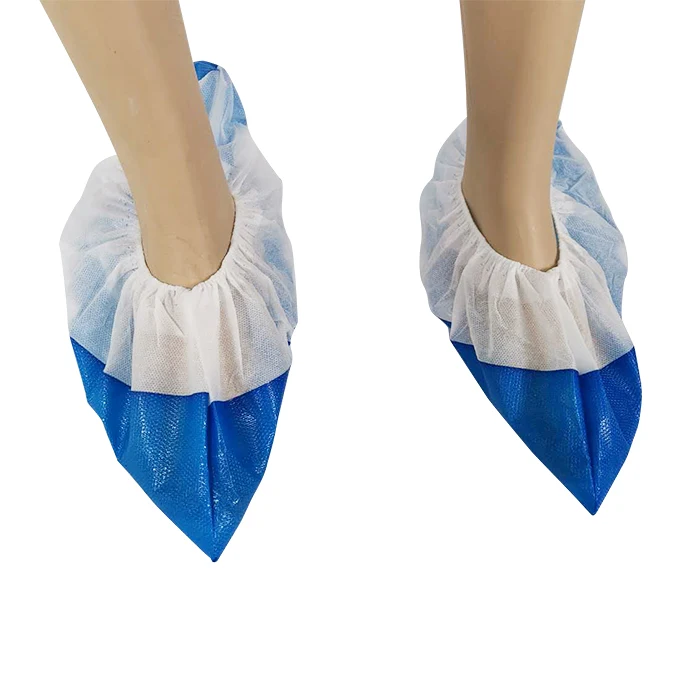 High Quality Dust-proof Antiskid Disposable Non-woven Shoe Covers Nonwoven Wholesale Disposable Shoe Cover