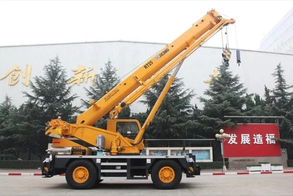 XCMG RT25 горячая Распродажа 25 тонн вездеходный тракторный кран для продажи