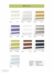 Tuya Wifi Alexa  Double Zebra Window Roller Shades Blinds Electric Roller Blinds -