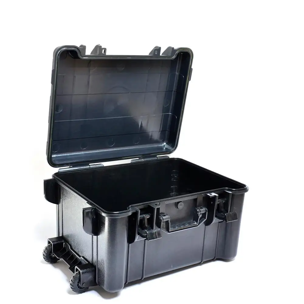 Hengtime OEM service portable ABS plastic large tool case toolboxes with wheels and foam