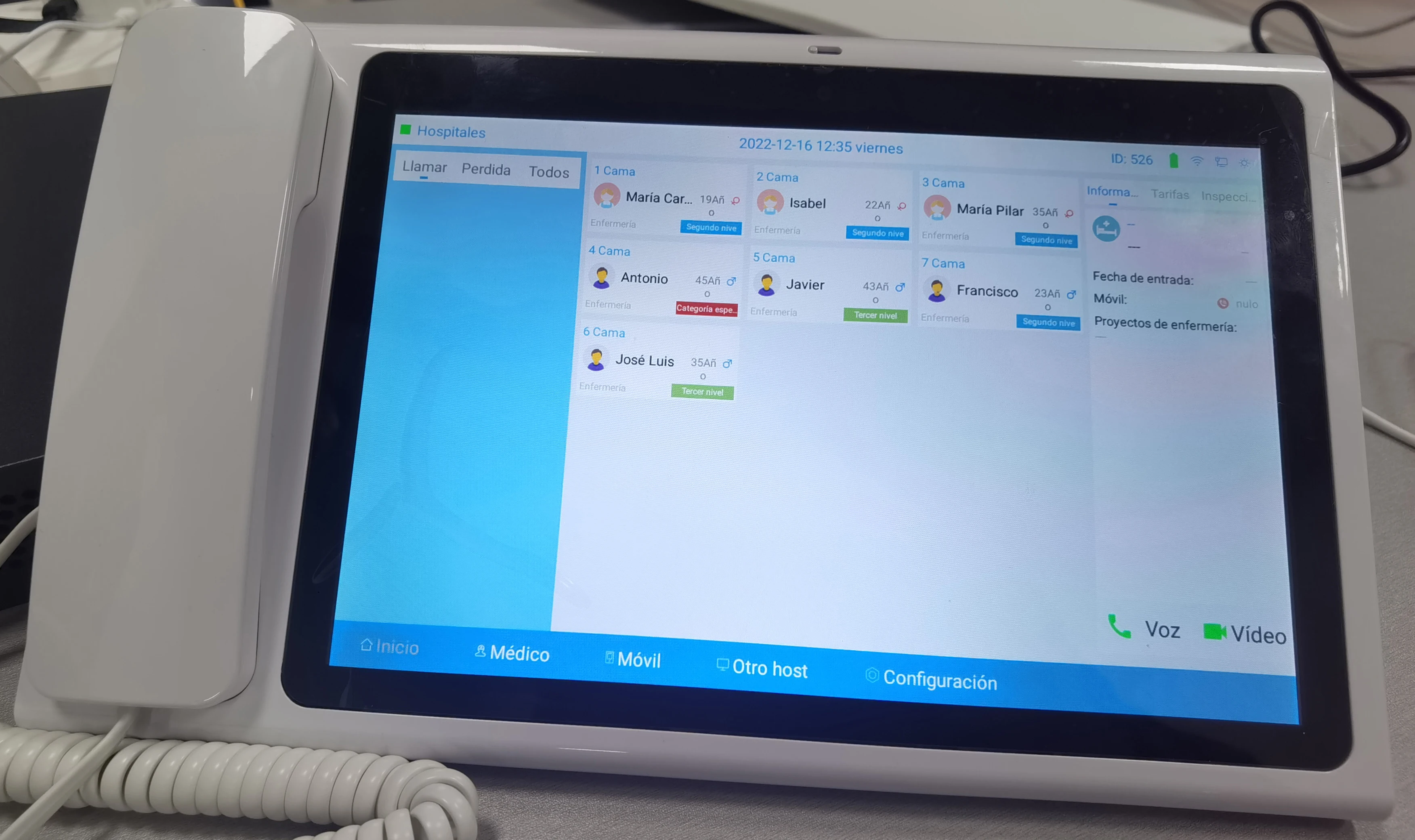 hospital patient IP wired wireless nurse call system