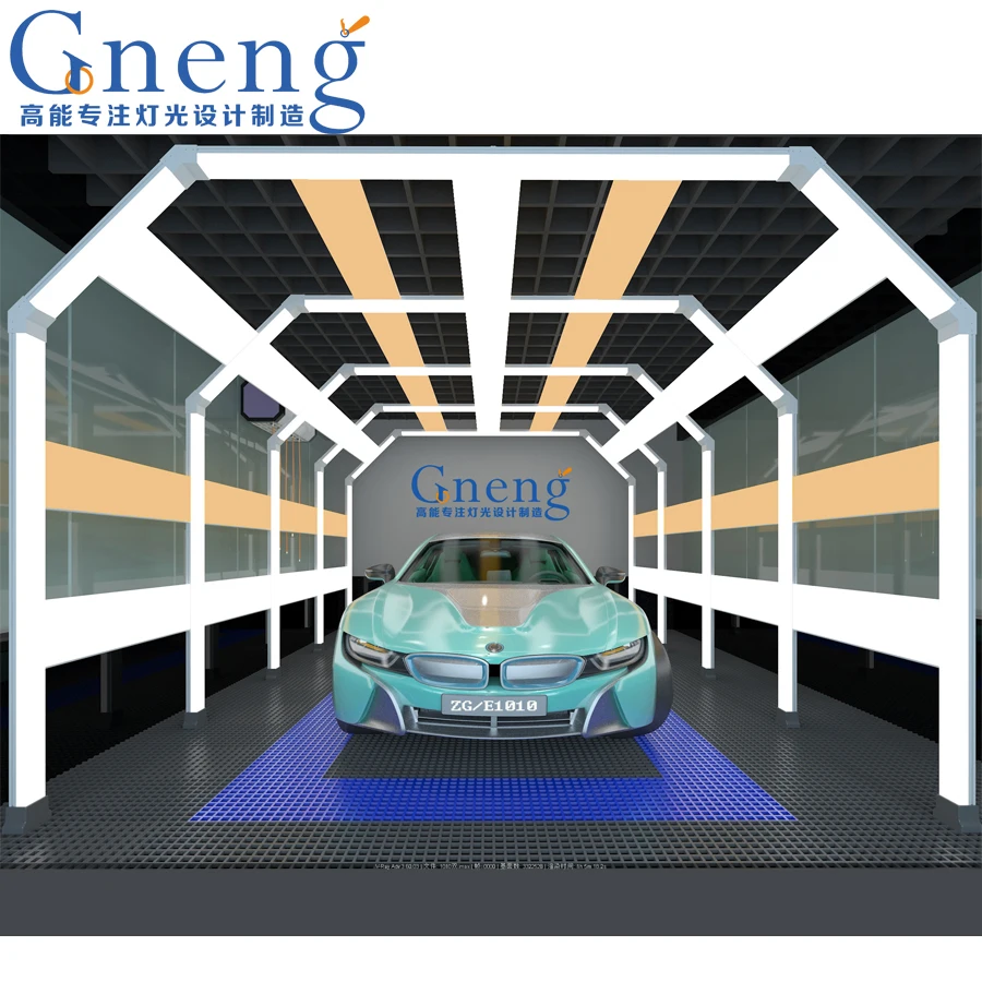 ZG/E1010 professional high brightness car care showroom garage lamp decoration inspection lighting detailing tunnel light