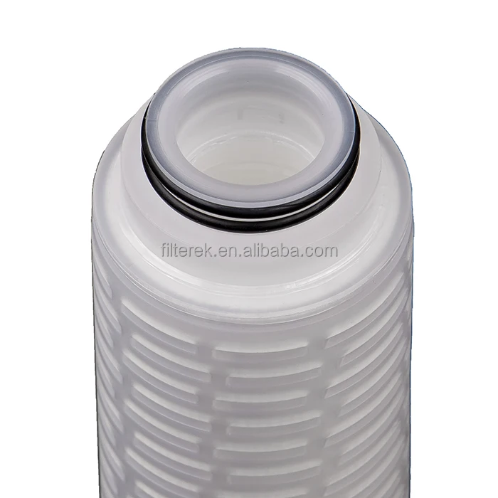 Pp microporous membrane foldable water filter element for filtration system