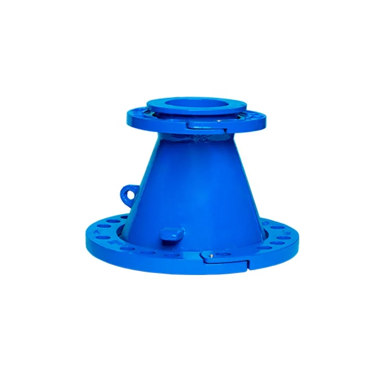 Ductile Iron Double Loosing Flanged Pipe Fittings For PVC Pipes