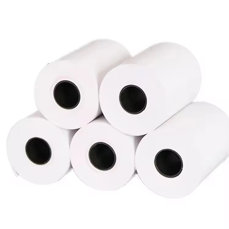 China factory 57mm till roll 2 1/4 receipt paper 48g billing printed cash register pos paper thermal paper roll 57X40