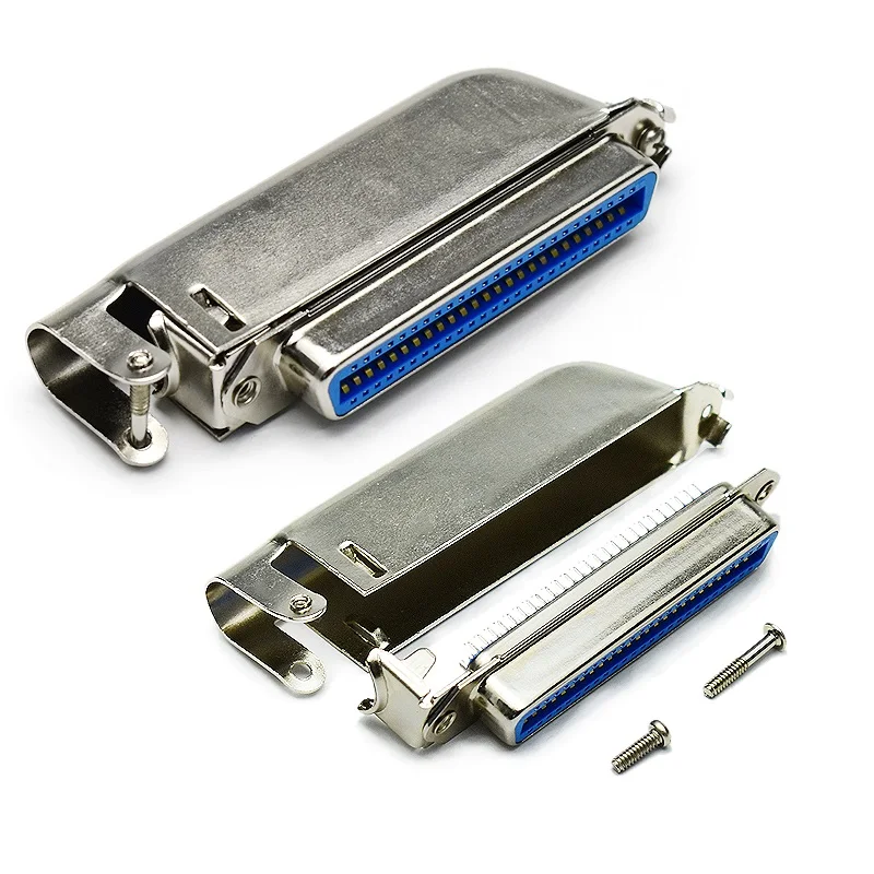 57-80500 57 CN(Centronic) 50Pin female solder 90 degree metal Hood,57 50P female,CN 50P female