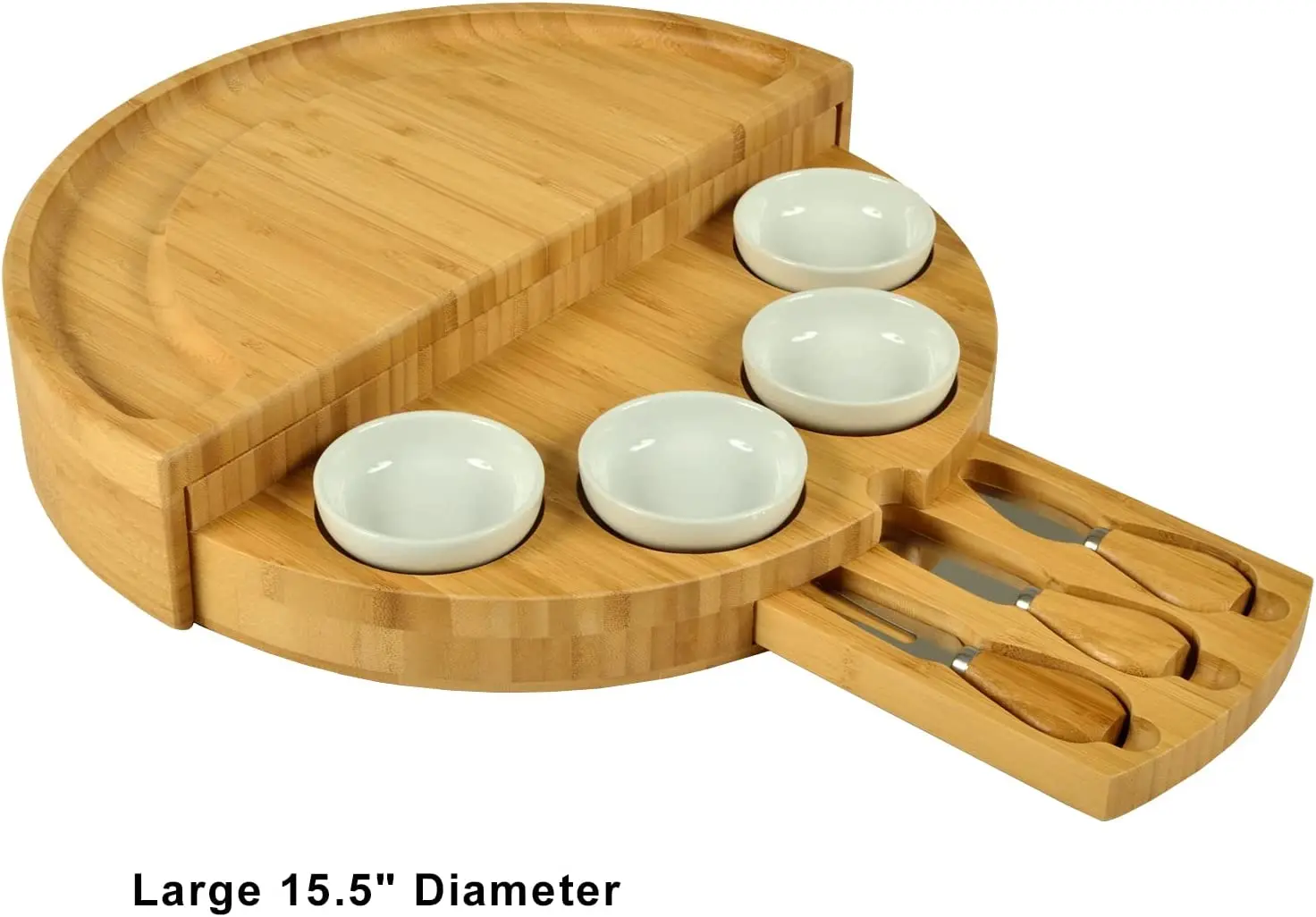 Горячая круглая сырная доска и набор ножей-нож керамическая тарелка сервировочный поднос Лазерная