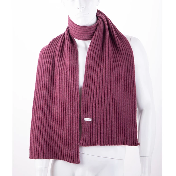 Autumn Winter Merry Christmas Shaved Best Selling High Class Wine Ladies Knitted Scarves