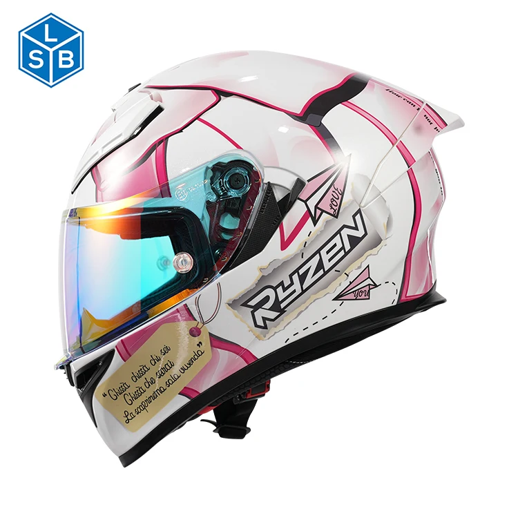 China Wholesale Customized Logo Printing Dirt Bike Helmet Abs Full Face Sports Motorcycle Helmet