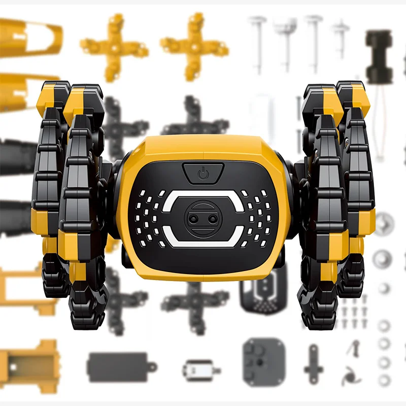 Educational toys for kids 2023 Hot Selling STEM intelligent assembly robot dog Educational Toys Smart Robots