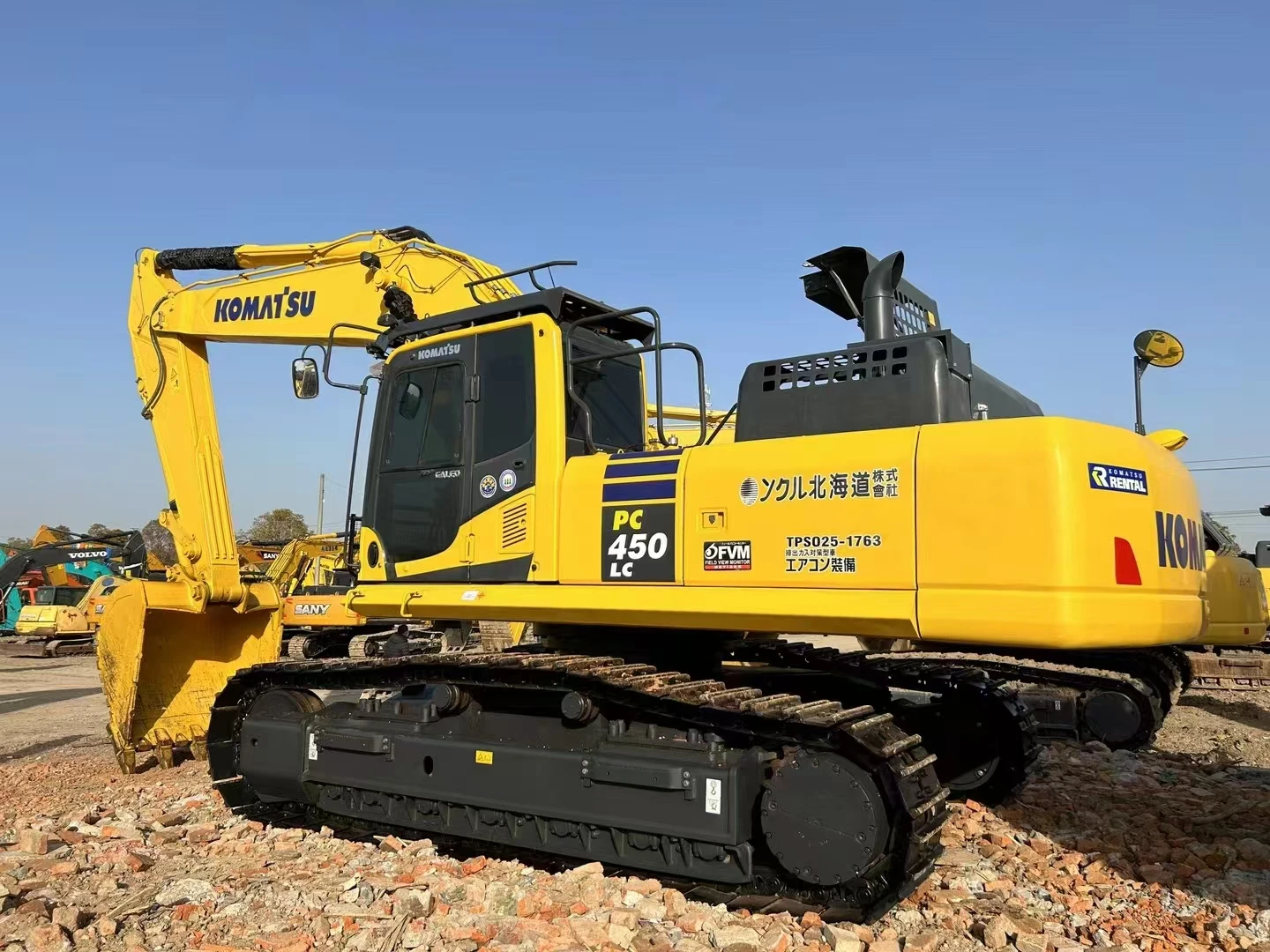 Japan original Second hand Large Hydraulic Crawler Excavator KOMATSU PC450-8 PC450-7 For Sales / Cheapest price / 45T