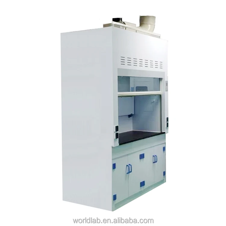 Manufacturer wholesale laboratory PP fume hood PP test bench European standard special exhaust hood non-standard customization