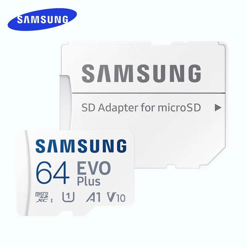 Original New version Samsung EVO Plus memory card 128GB 256GB 512GB 64GB Micro TF Flash sd card  up to 130m/s C10 for Phone